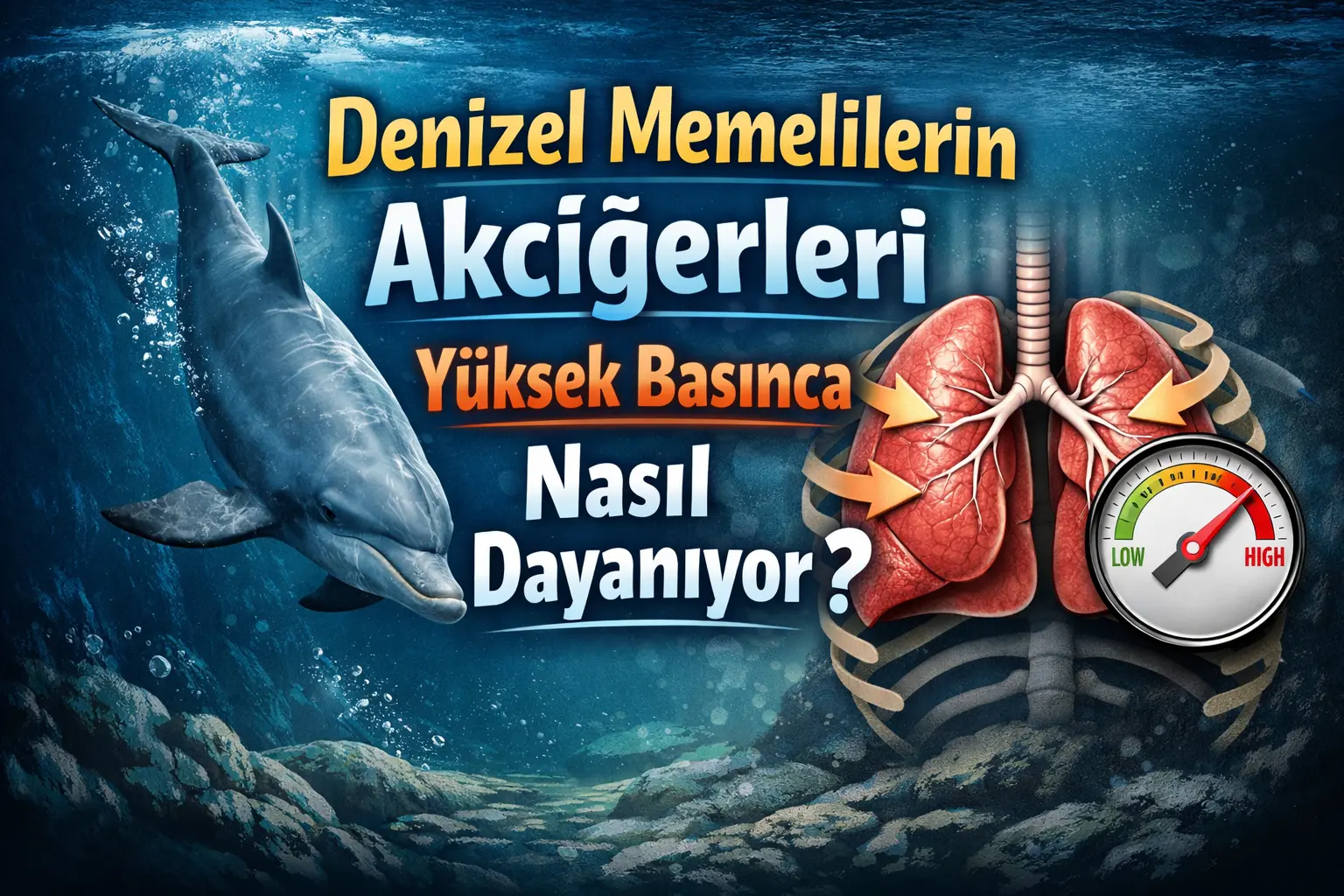 Denizel Memelilerin Akciğerleri Yüksek Basınca Nasıl Dayanıyor?